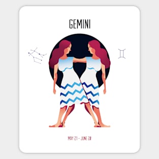 Gemini Sticker